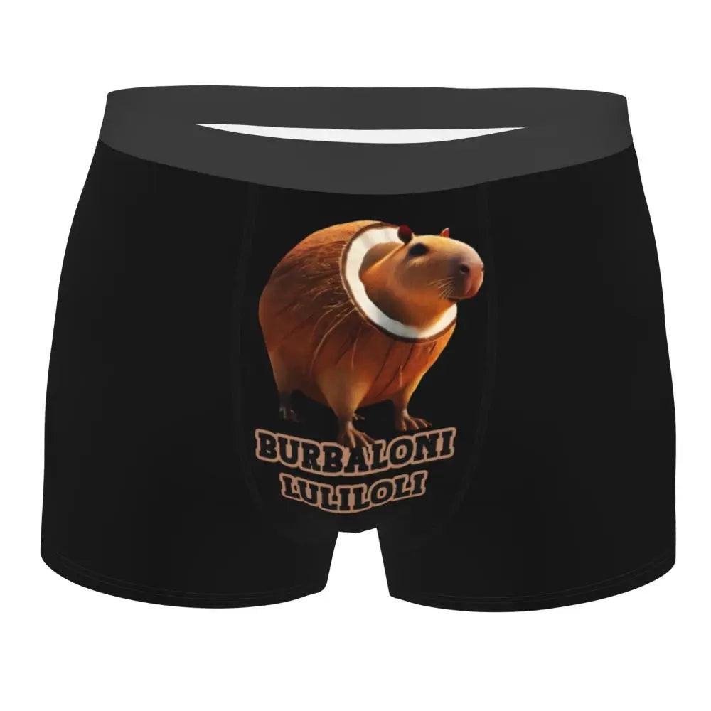 Men's Boxer Shorts Brr Brr Patapim Funny Italian Brainrot