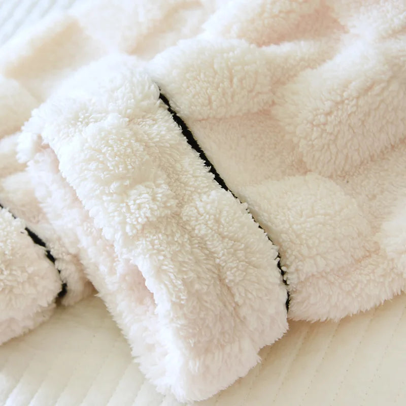 Coral Velvet Couple Pajamas Set