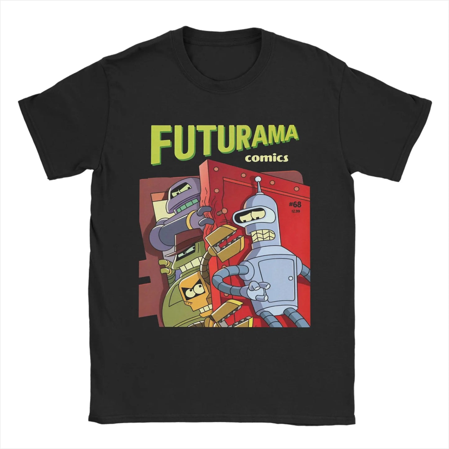 Futuramas Save the Planet Cotton T-Shirt for Men