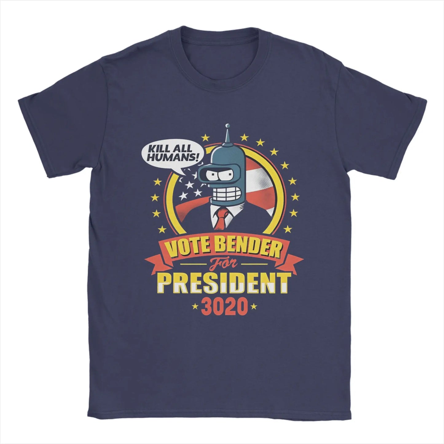 Futuramas Save the Planet Cotton T-Shirt for Men