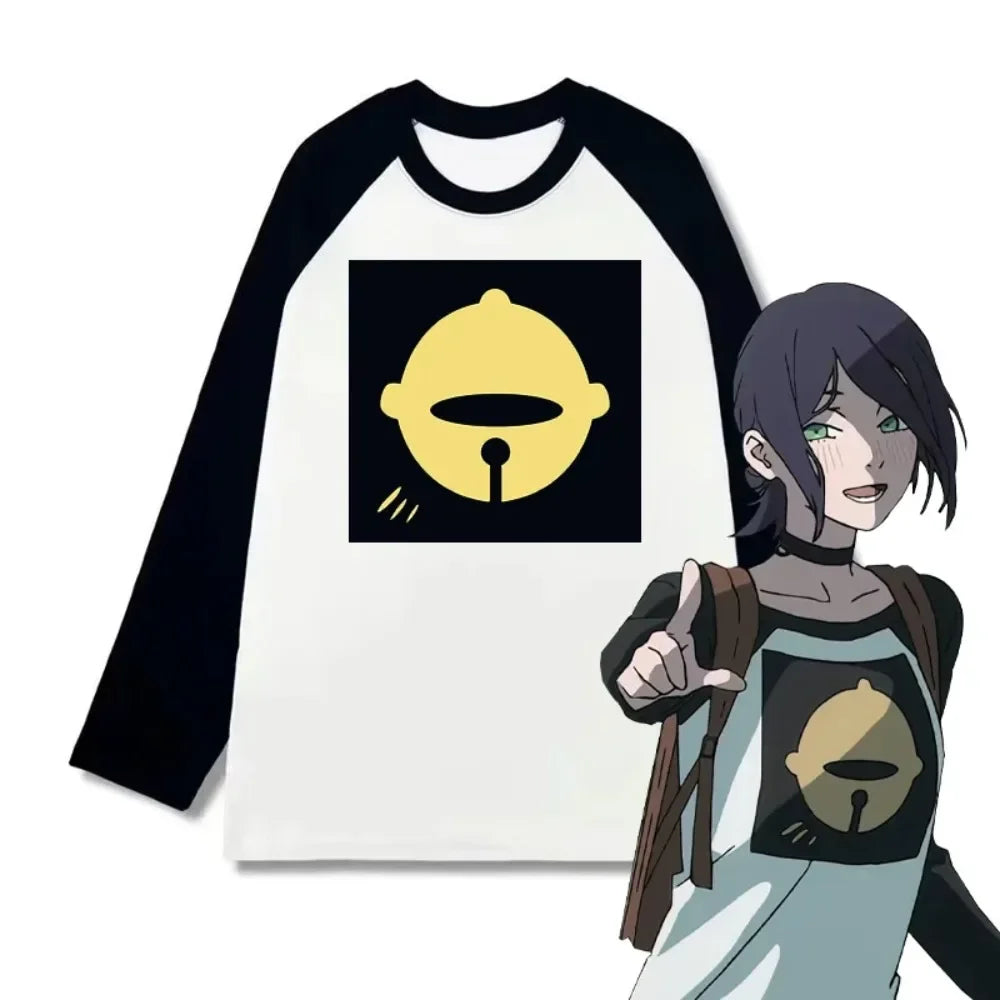 Anime Reze Long Sleeve T-Shirt Cosplay Tee