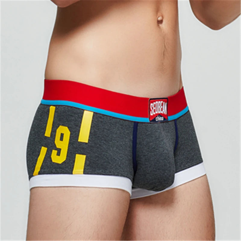 Men's Cotton Boxer Shorts Underwear