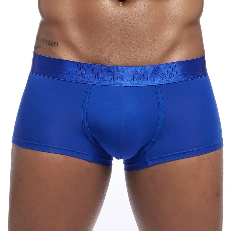 Mens Modal Boxer Shorts with Elastic Waist