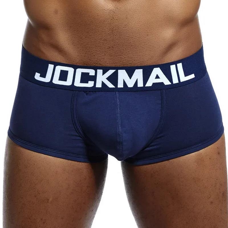 JOCKMAIL Men's Cotton Boxer Shorts Breathable