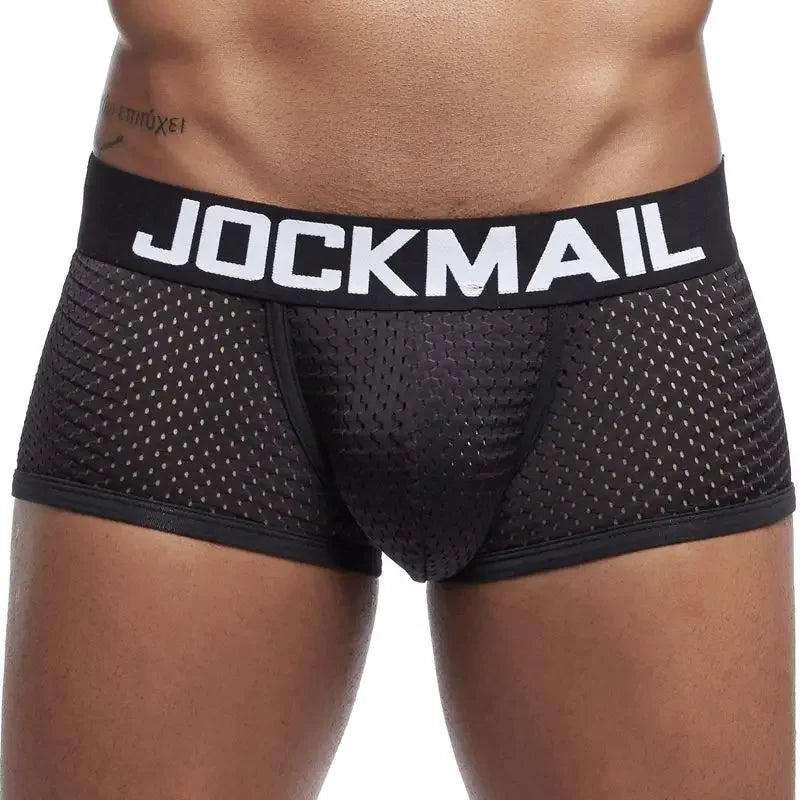 JOCKMAIL Men's Cotton Boxer Shorts Breathable