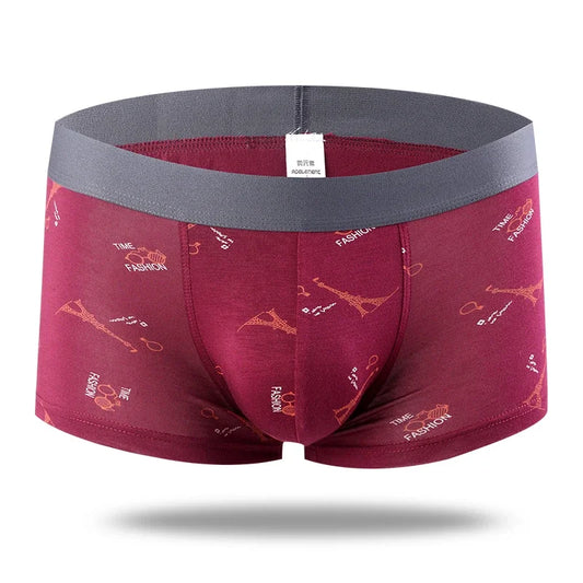 Men's Boxer Shorts L Spandex Viscose