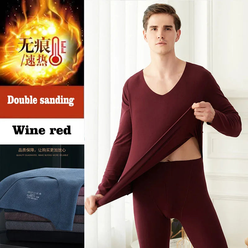 Thermal Underwear for Women + Men - 2 Pack Sets Ultra Soft Long Pajama