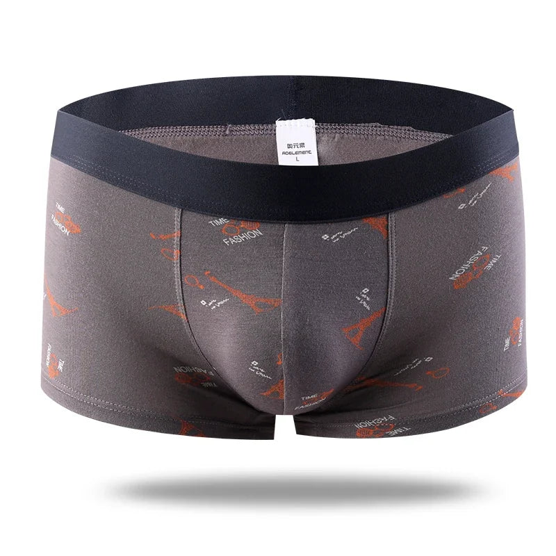 Men's Boxer Shorts in Spandex and Viscose