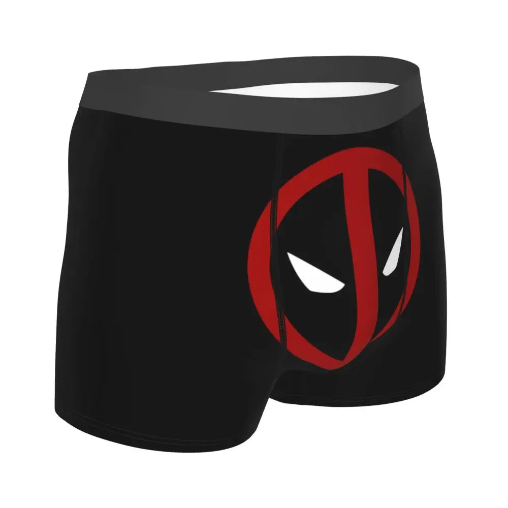 Deadpool Boxer Shorts for Men - Lycra Polyester Blend