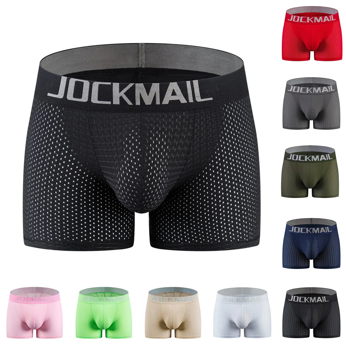 Boxer Mesh Padded Underwear by JOCKMAIL