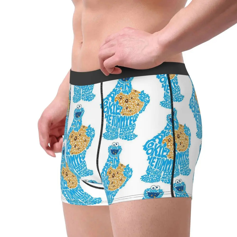 Cookie Monster Boxer Shorts by MINISO