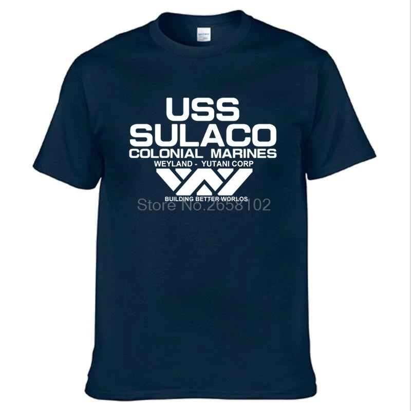 USCSS Nostromo Cotton T-Shirt for Men