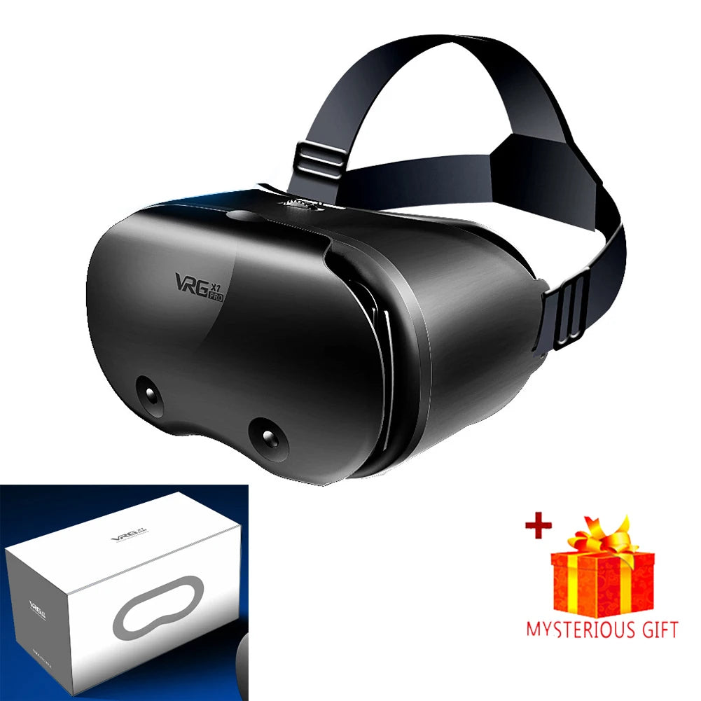 AyeBeau VR Glasses For iPhone Android Smartphone Cell Mobile Phone Helmet Headset