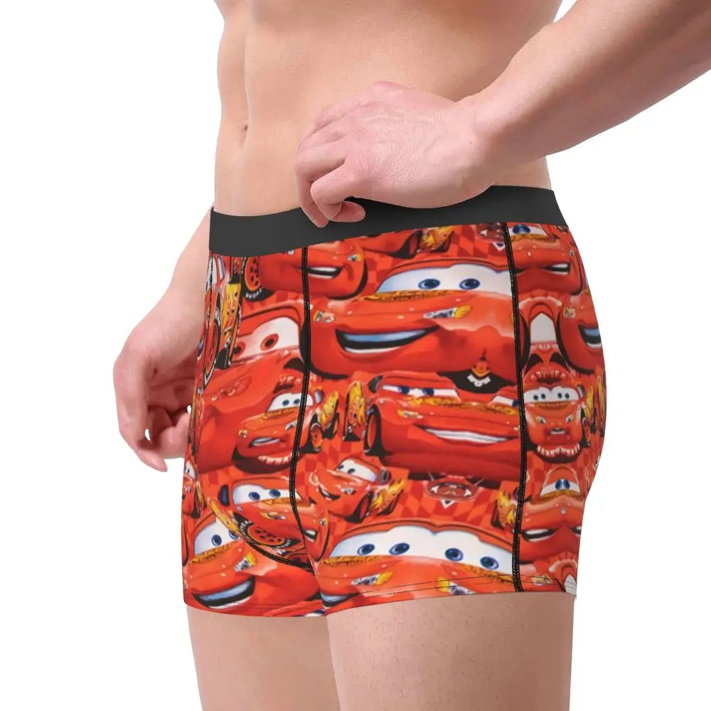 Lightning McQueen Cars Boxer Shorts for Men