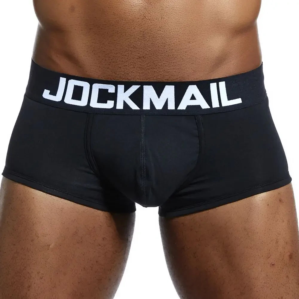 JOCKMAIL Men's Cotton Boxer Shorts Breathable