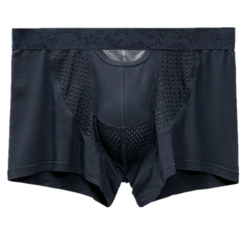 Men's Modal Boxer Shorts in Indigo