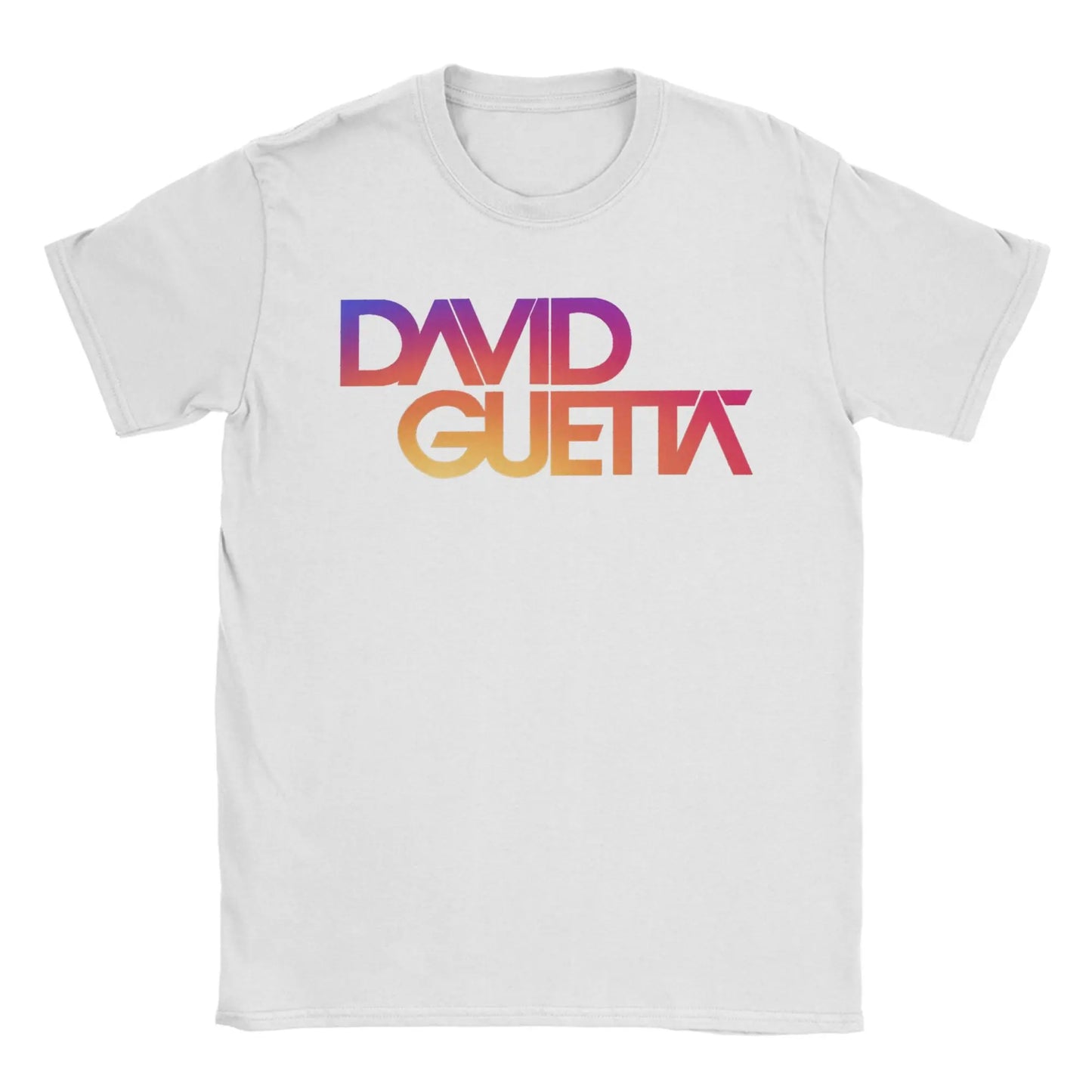 David Guetta Sunset Logo T Shirt Men's  Cotton Cool T-Shirt