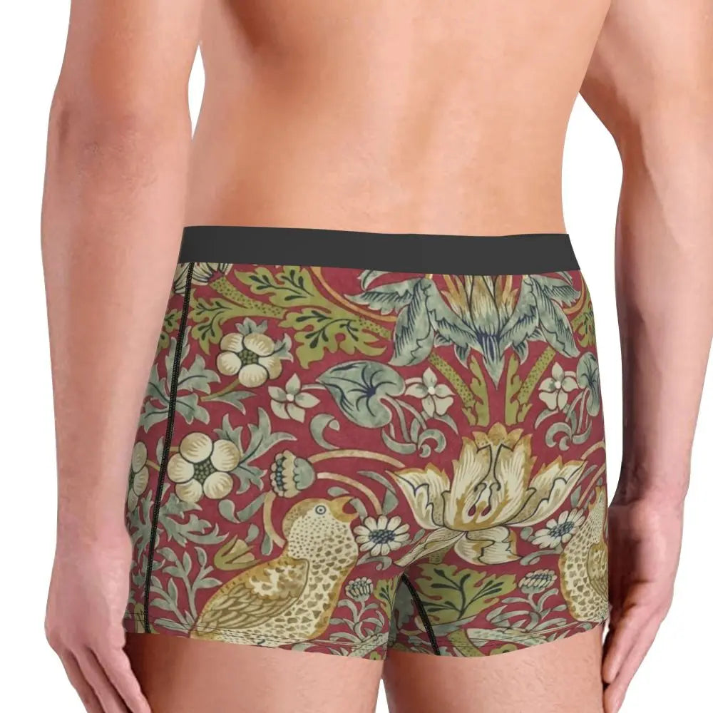 Breathable Cotton Polyester Boxer Shorts for Men