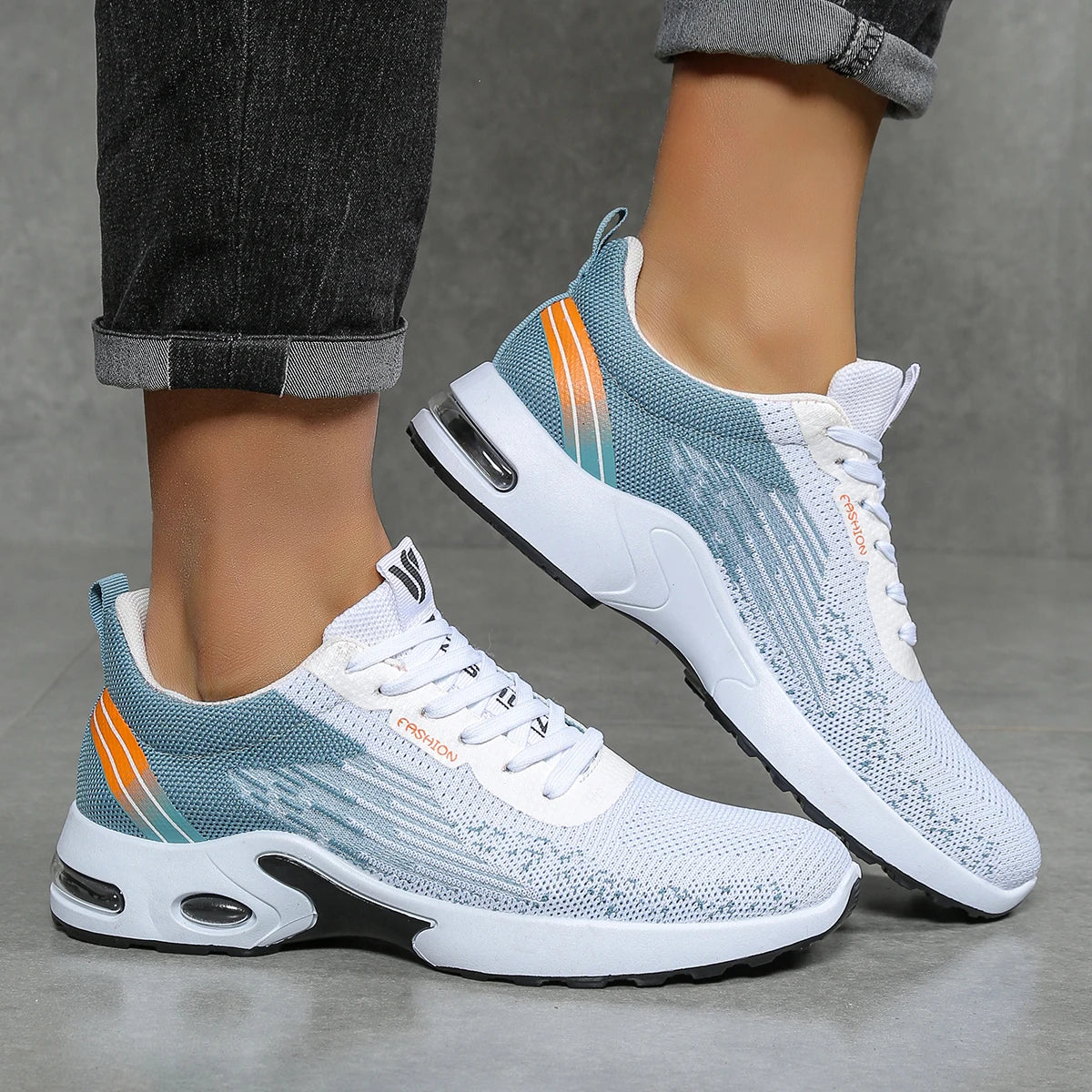 Men's Casual Sports Shoes with Breathable Mesh