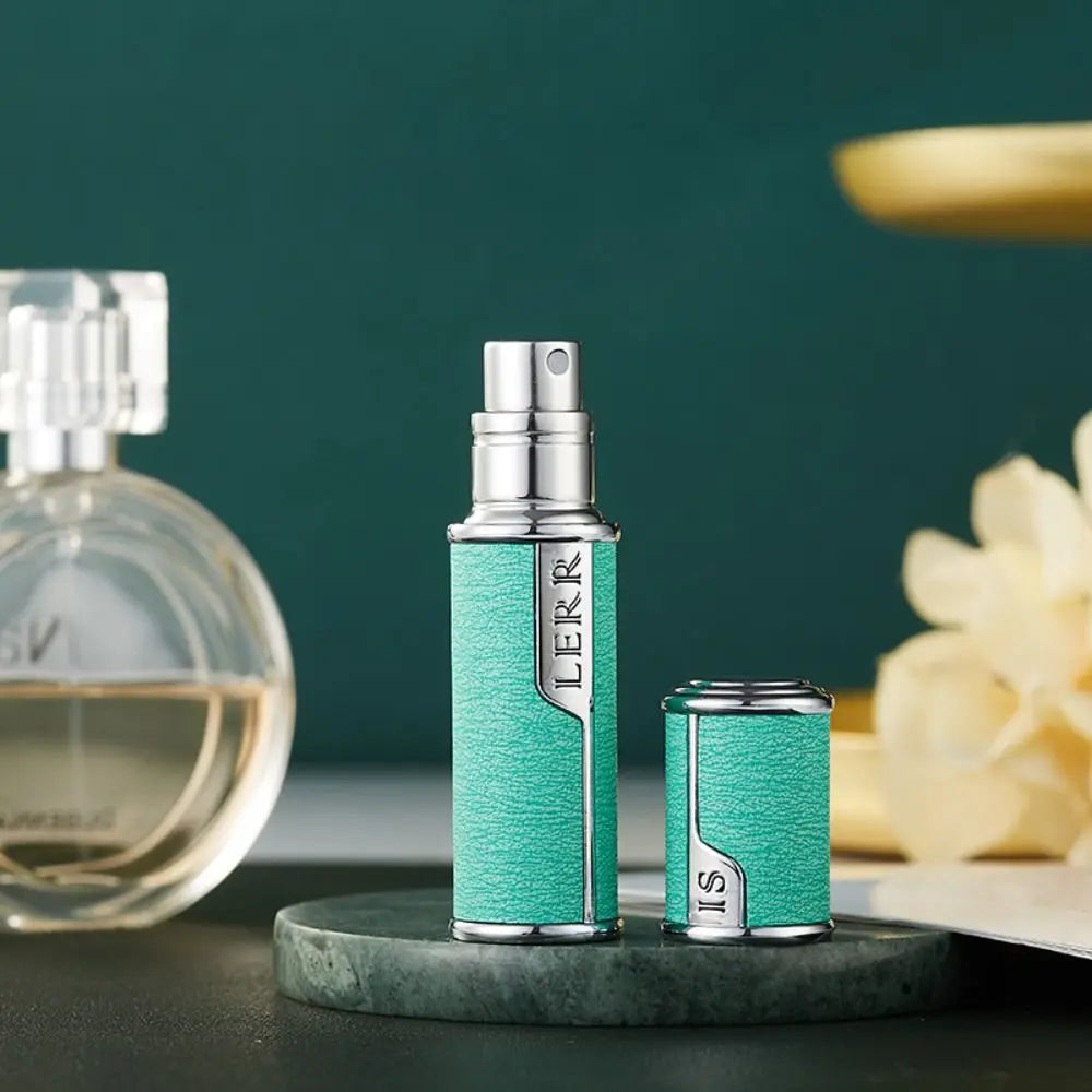 5ML Fine Mist Atomizer Refillable Leather Spray Bottle