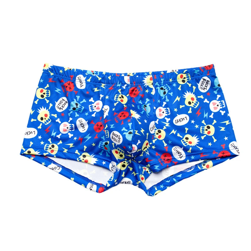 Men's Breathable Boxer Shorts with U Pouch Design