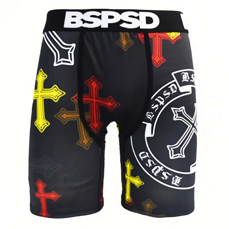 Sexy Men Underwear Boxers Breathable Mens Boxershorts Men's Panties Underpants Plus Size Fashion Print Man Boxers Briefs Trunks