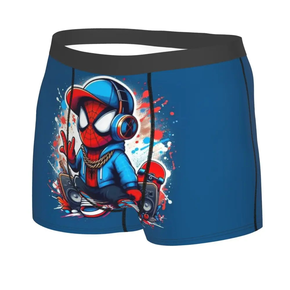 Hello Kitty Spiderman Men's Boxer Shorts