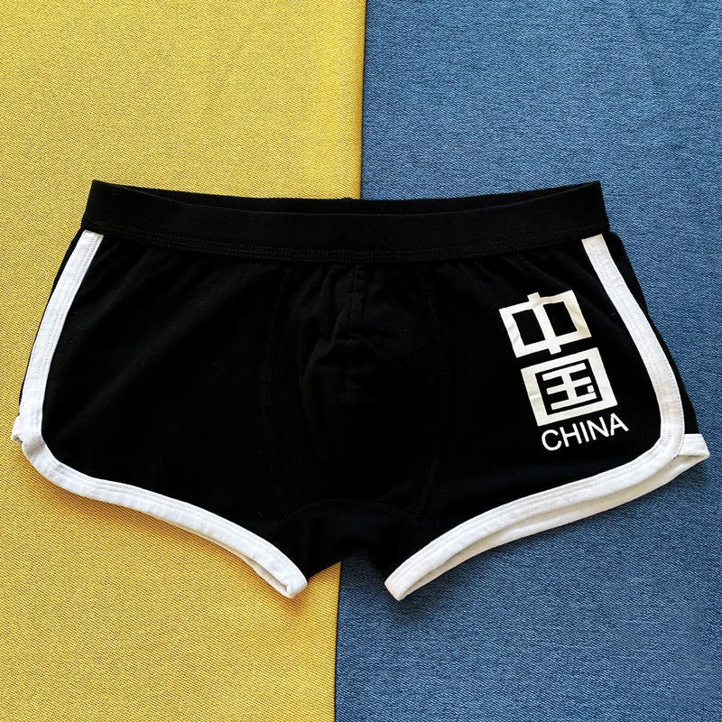 Men's Cotton Boxer Shorts Comfortable Breathable Underwear