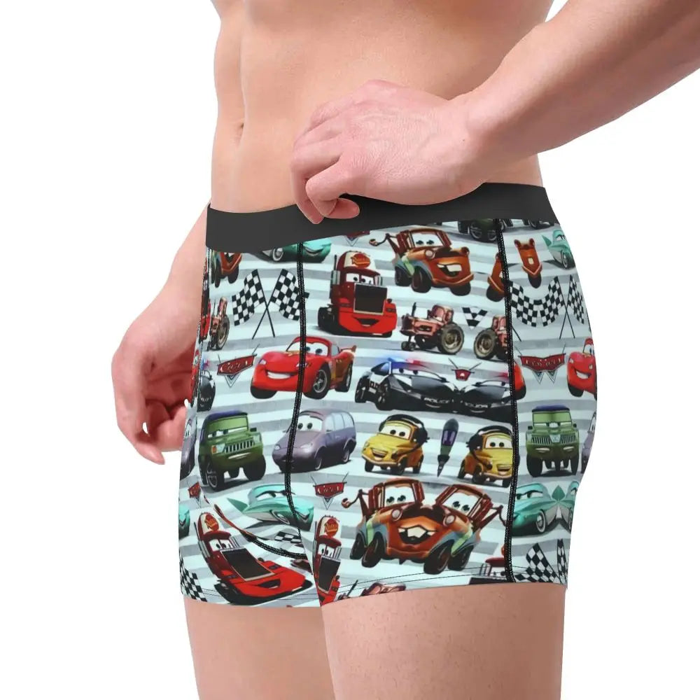 Lightning McQueen Cars Boxer Shorts for Men