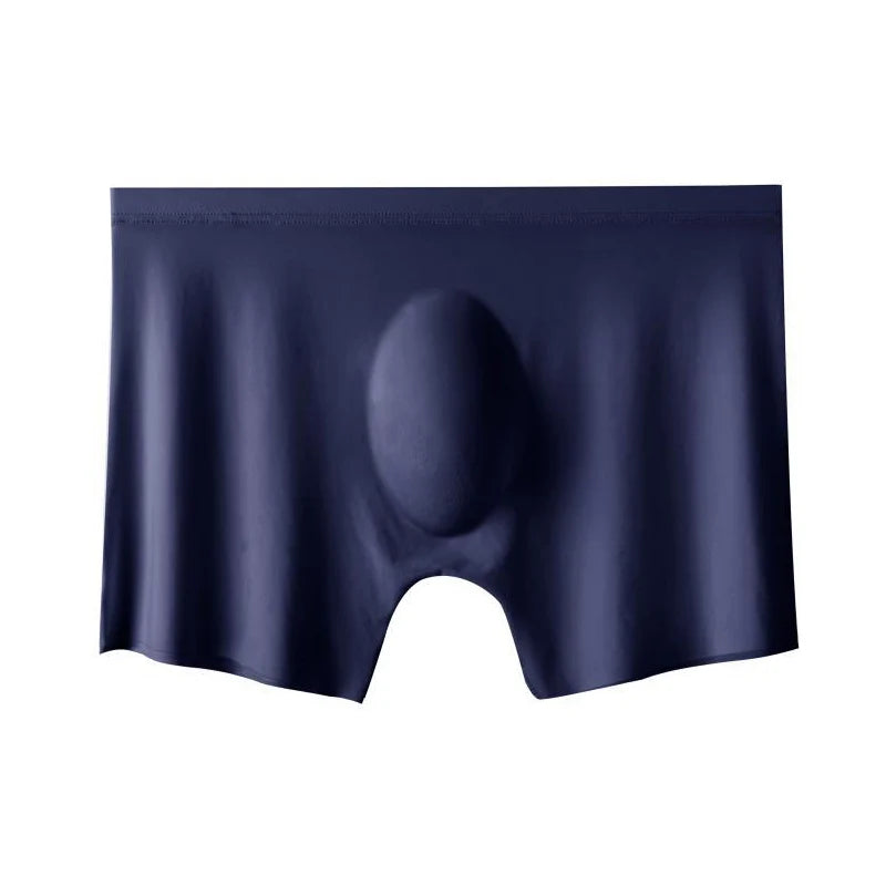 Men's Boxer Shorts Thin Breathable Soft Solid Color