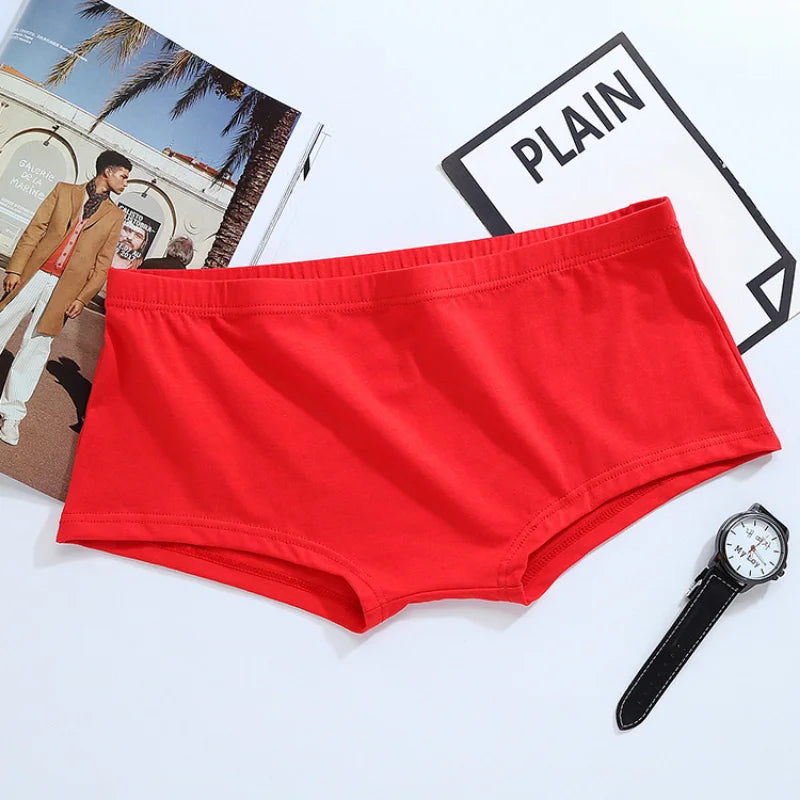Men's Low Rise Breathable Boxer Shorts for Summer Sports