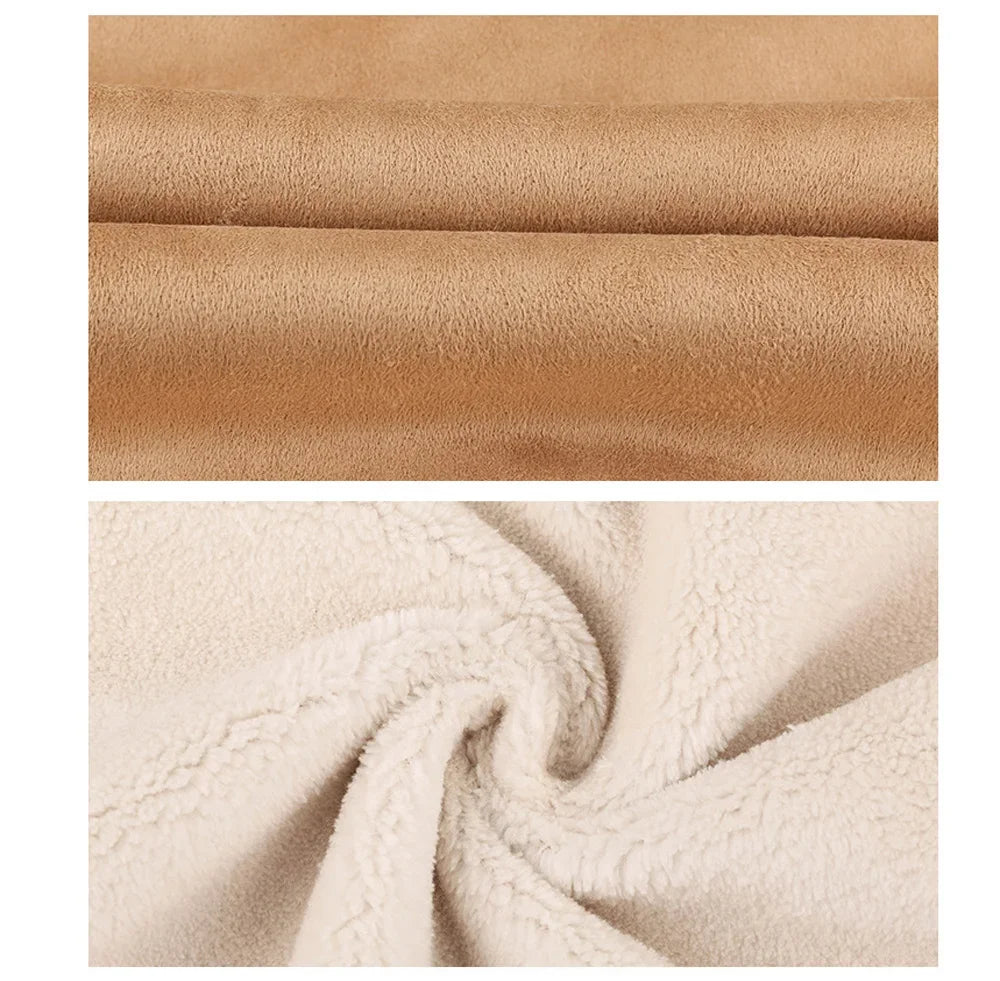 Men Bomber Jacket Motorcycle Casual Thick Fleece Army Tactical Coat 4XL