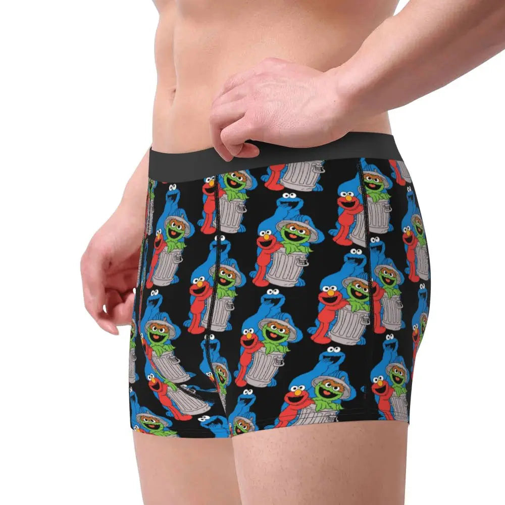Cookie Monster Boxer Shorts by MINISO