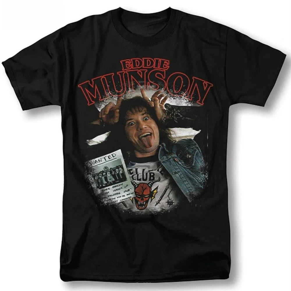 Eddie Munson Hellfire Club Graphic T-Shirt Unisex