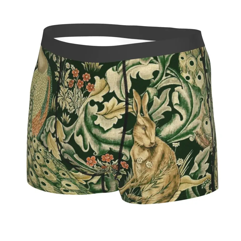 Breathable Cotton Polyester Boxer Shorts for Men