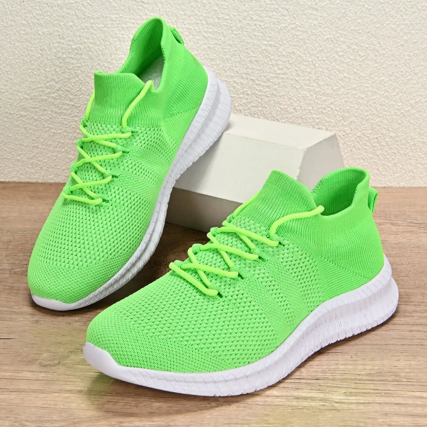 Men's Slip-On Sneakers Breathable Soft Sole Casual Shoes