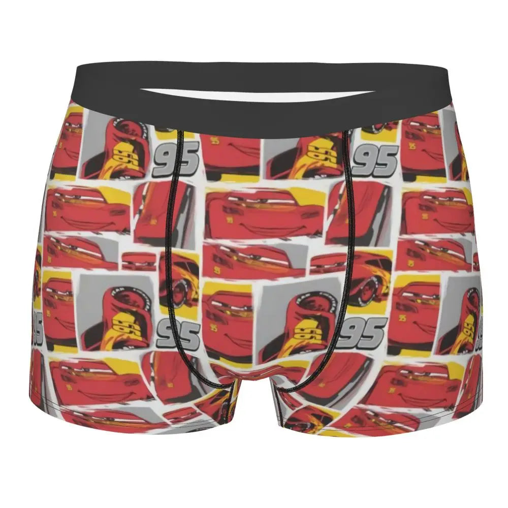 Lightning McQueen Cars Boxer Shorts for Men