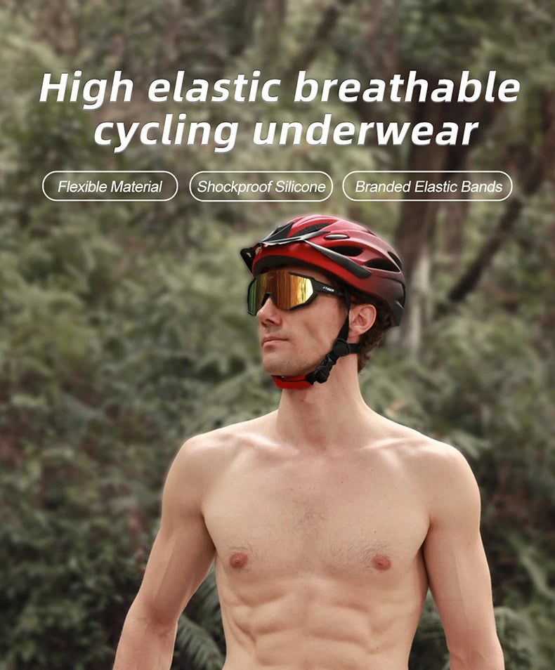 5D Padded Cycling Underwear Shorts by X-TIGER