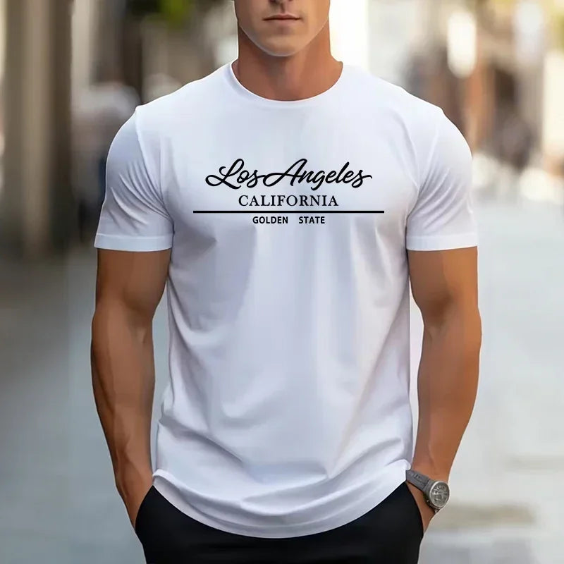 Mens Pure Cotton Tshirt Short Sleeve Casual Top Spring Summer Daily Basic Tee High Quality 2026 New Trendy Fashion T-shirt Male