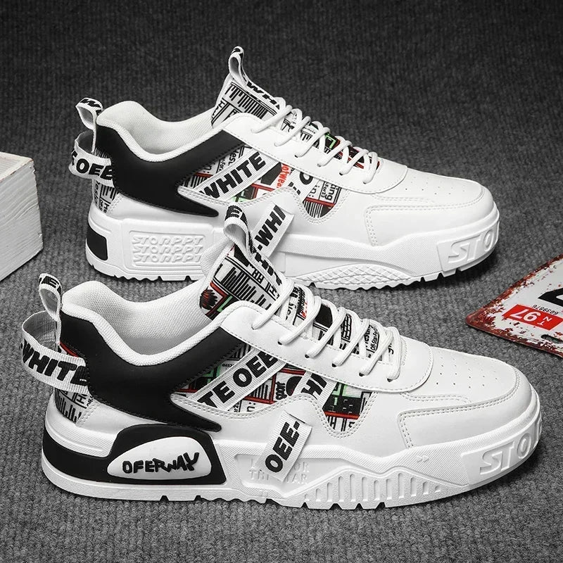 Men's Leather Sports Shoes for Summer Activities