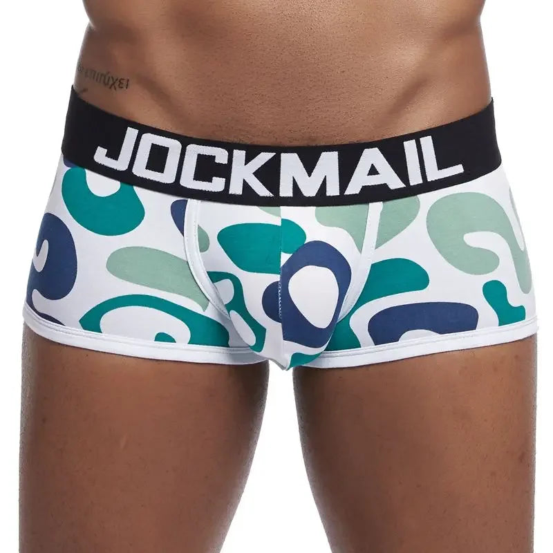 JOCKMAIL Men's Cotton Boxer Shorts Breathable
