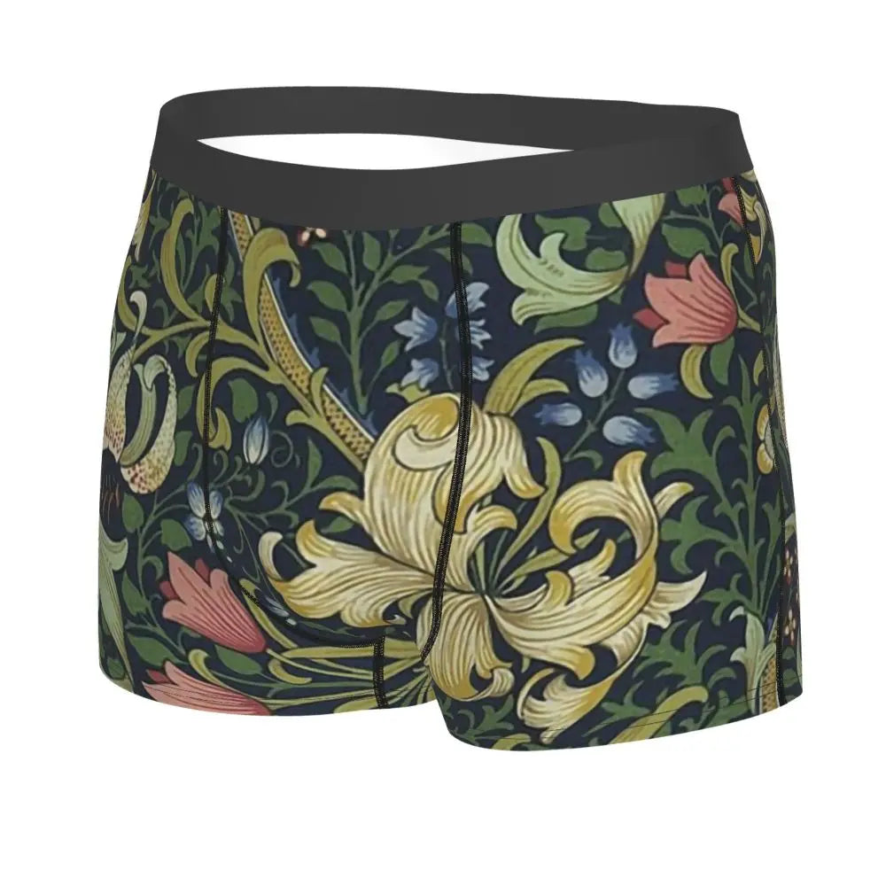 Breathable Cotton Polyester Boxer Shorts for Men