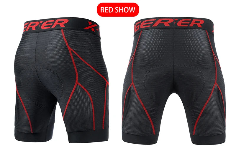 5D Padded Cycling Underwear Shorts by X-TIGER