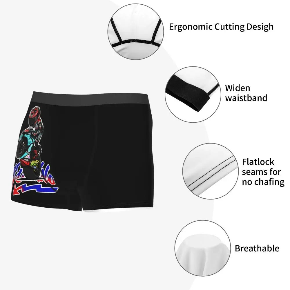 Boxer Shorts Custom Fabio Quartararo Men Underwear