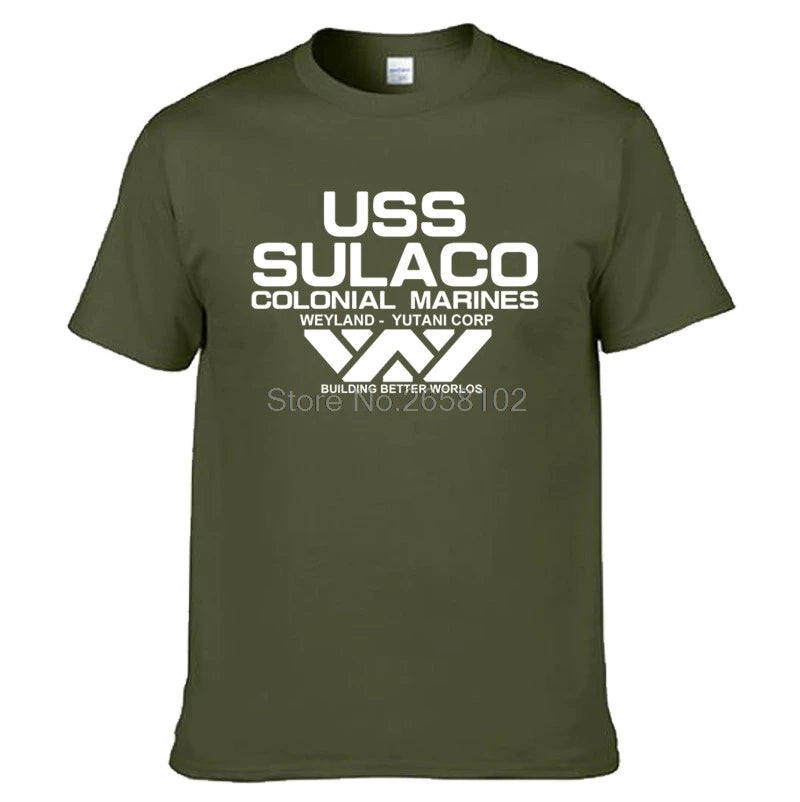 USCSS Nostromo Cotton T-Shirt for Men