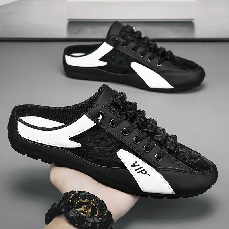 Breathable Half Slippers Lightweight Men's Sneakers
