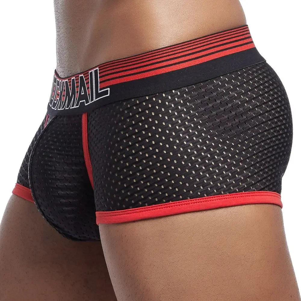 JOCKMAIL Men's Cotton Boxer Shorts Breathable