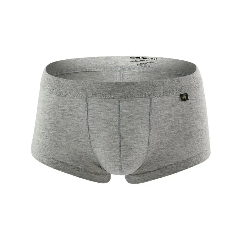 Men's Modal Boxer Shorts Low Waist Trunks