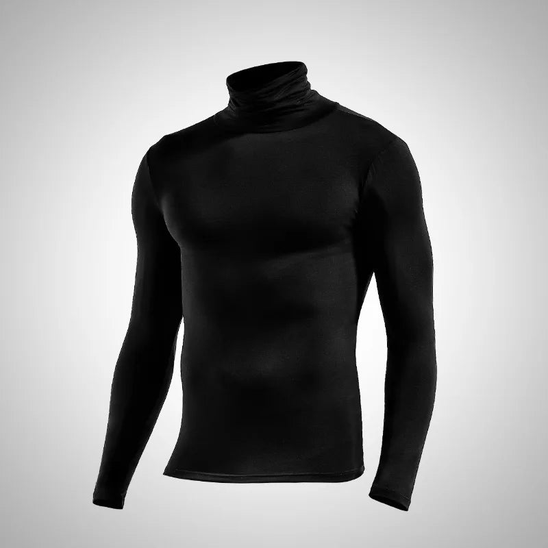 Men's Thermal Turtleneck Bohemian Lapel
