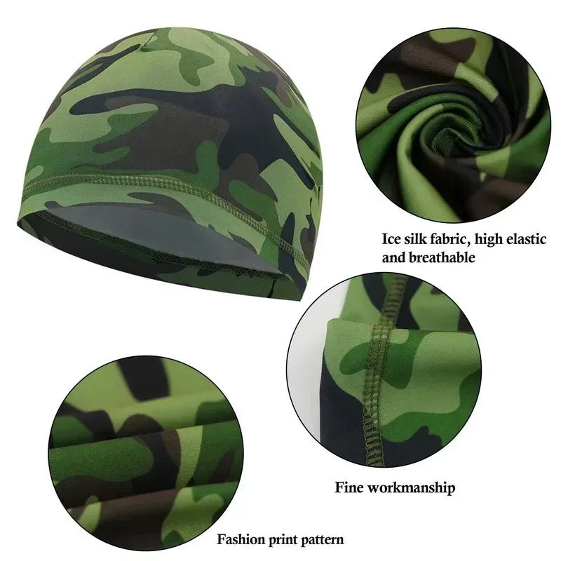 Unisex Quick Dry Cooling Cap for Cycling and Running
